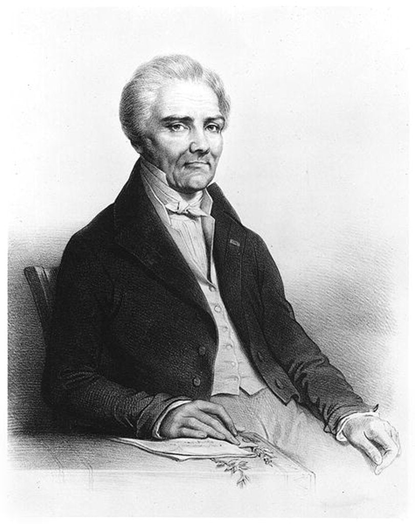 Detail of Aime Bonpland by Achille Deveria