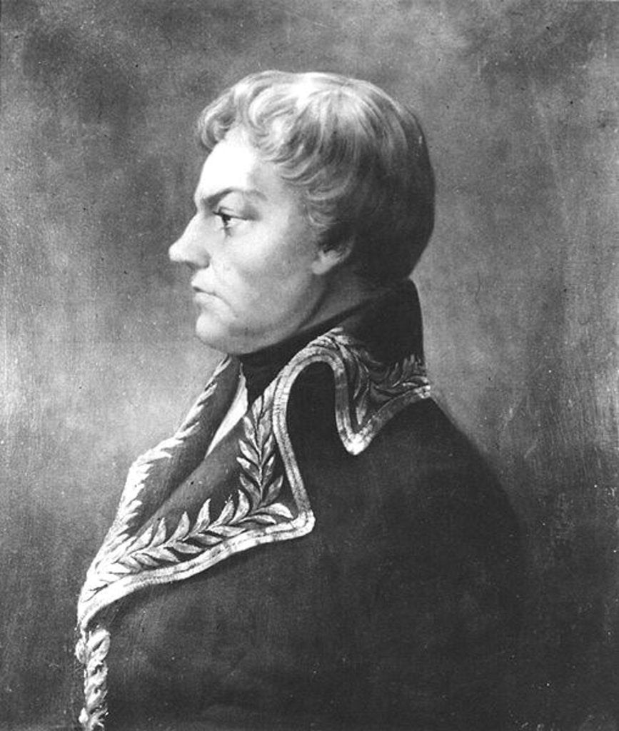 Detail of Francisco de Miranda by Spanish School