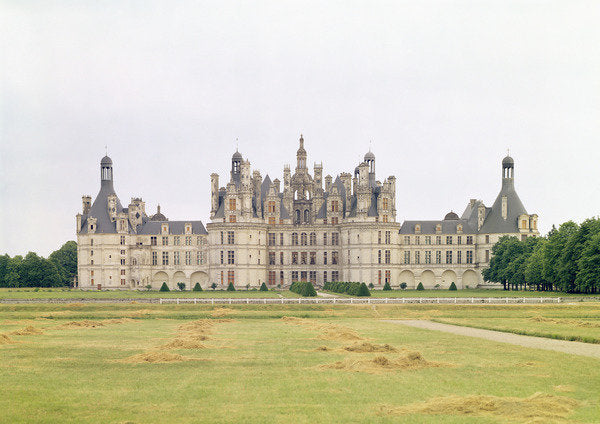 Detail of View of the north-west facade, built 1519-46 by French School