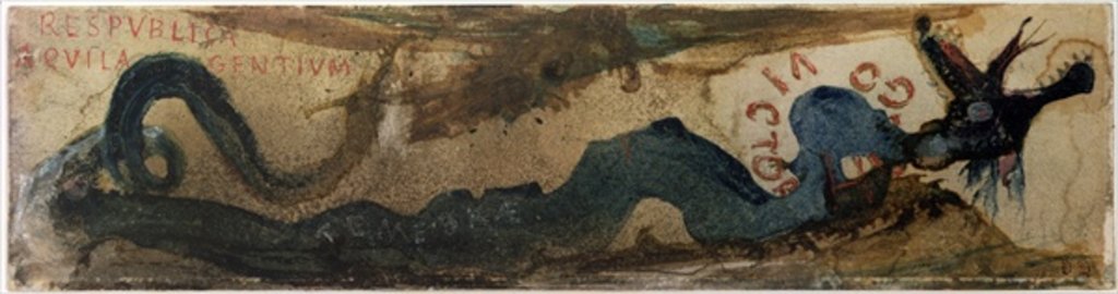 Detail of Respublica, Aquila Gentium by Victor Hugo