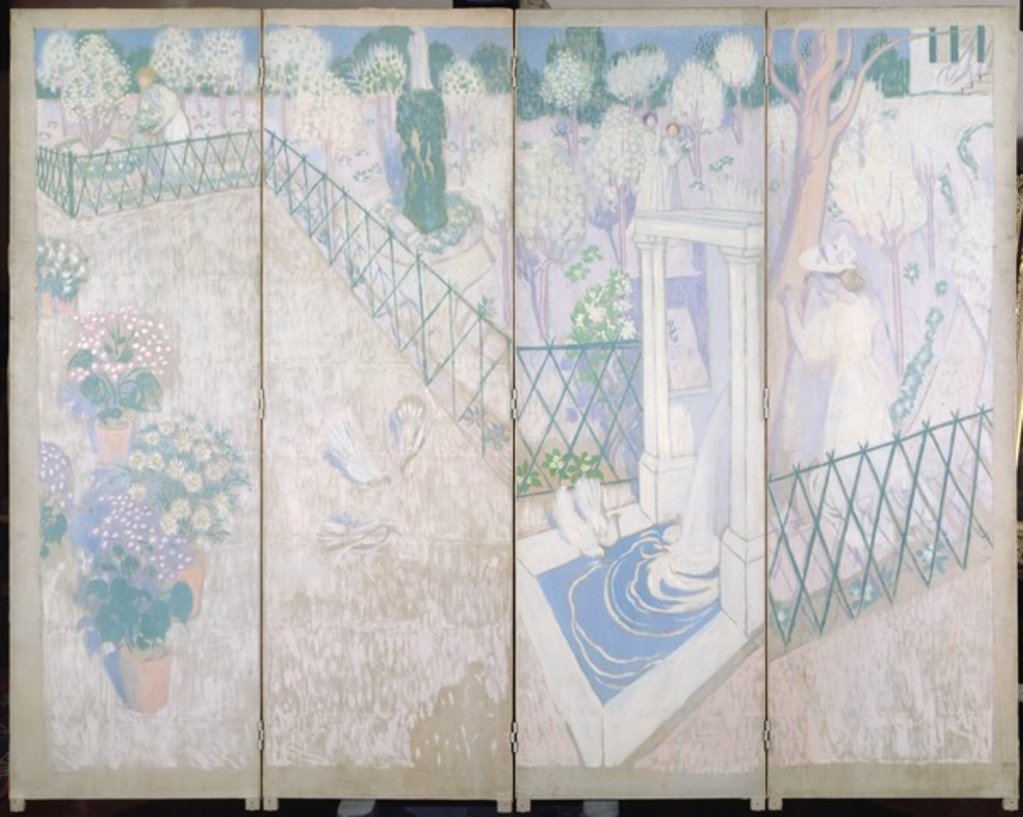 Detail of Screen with doves, c.1896 by Maurice Denis