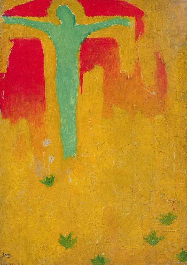 Detail of The Green Christ, 1890 by Maurice Denis