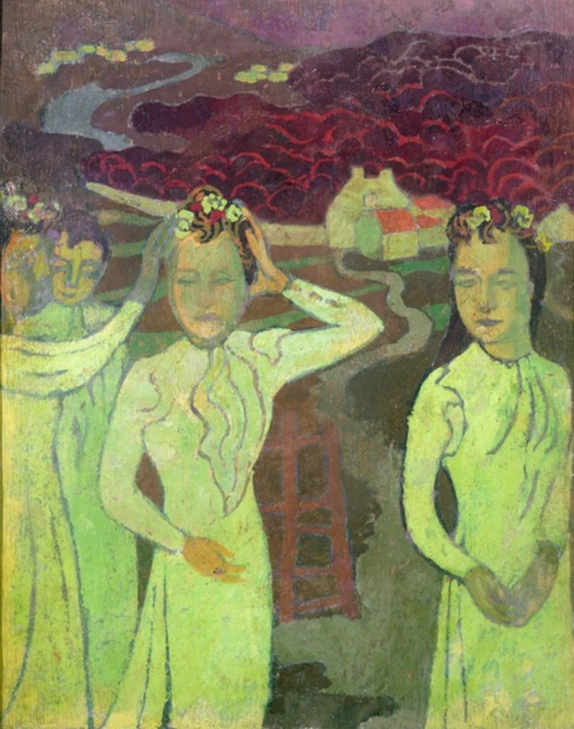 Detail of First study for a triple portrait of Marthe, 1892 by Maurice Denis