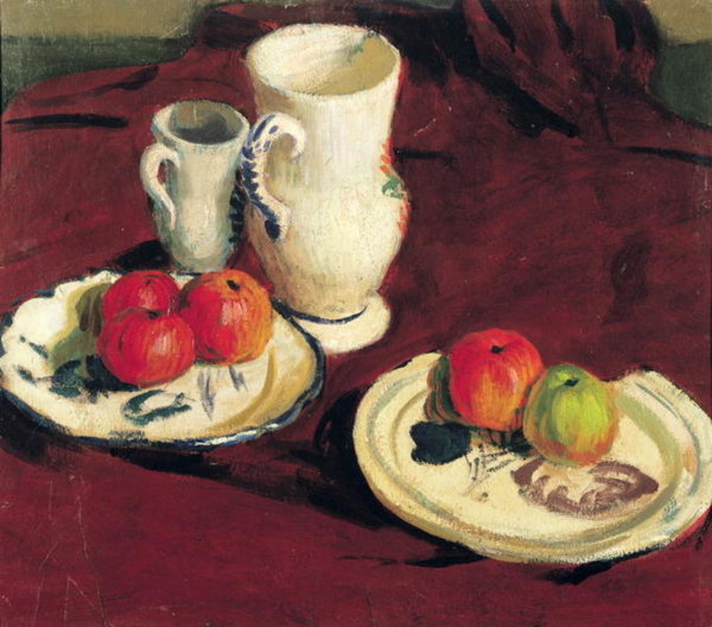 Detail of Still Life with Apples by Roderic O'Conor
