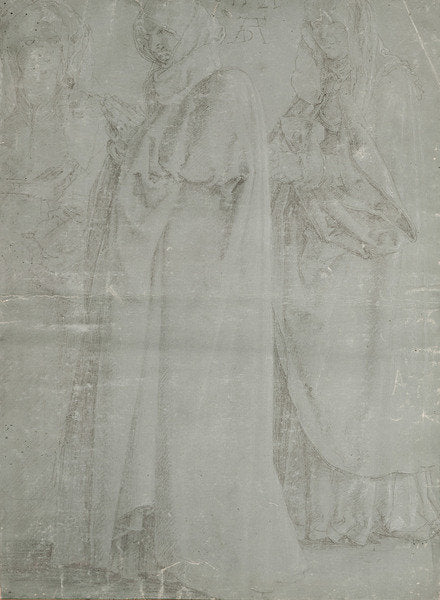 Detail of The Virgin and Two Female Saints, 1521 by Albrecht Dürer or Duerer
