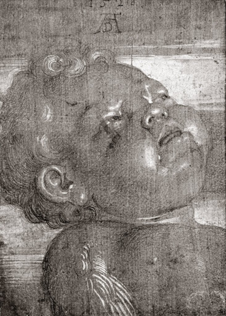 Detail of Cherubim Crying, 1521 by Albrecht Dürer or Duerer