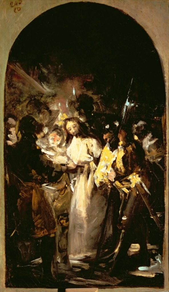 Detail of The Taking of Christ, c.1798 by Francisco Jose de Goya y Lucientes