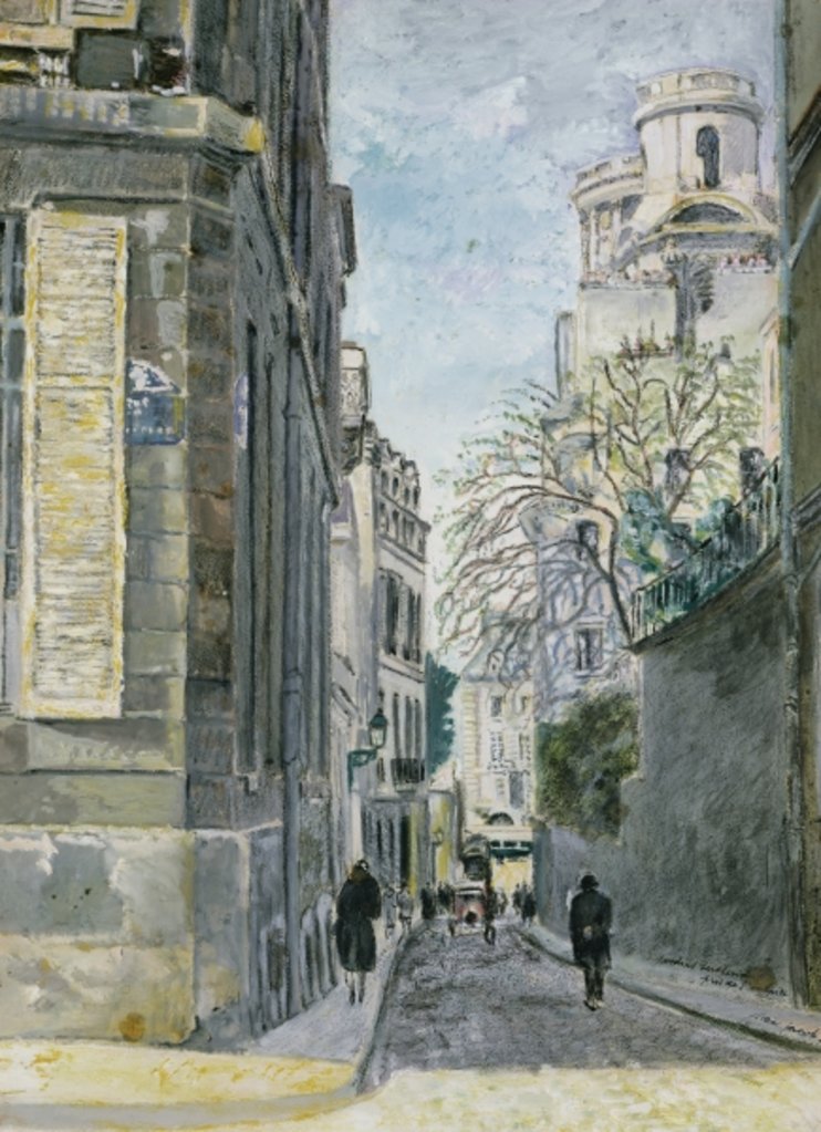 Detail of Hanging Gardens near Saint-Sulpice by Max Jacob