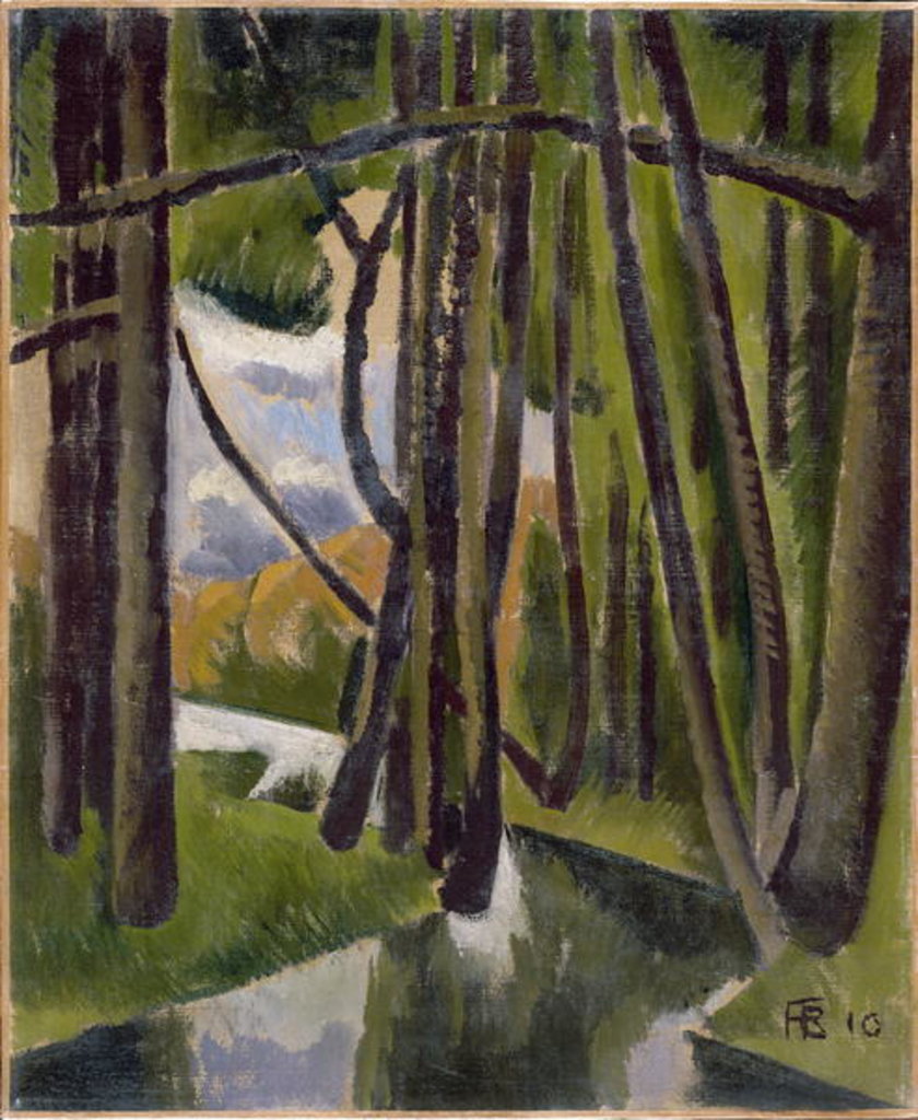 Detail of Undergrowth, 1910 by Roger de La Fresnaye
