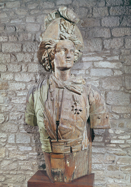 Detail of Figurehead of Rene Duguay-Trouin by French School
