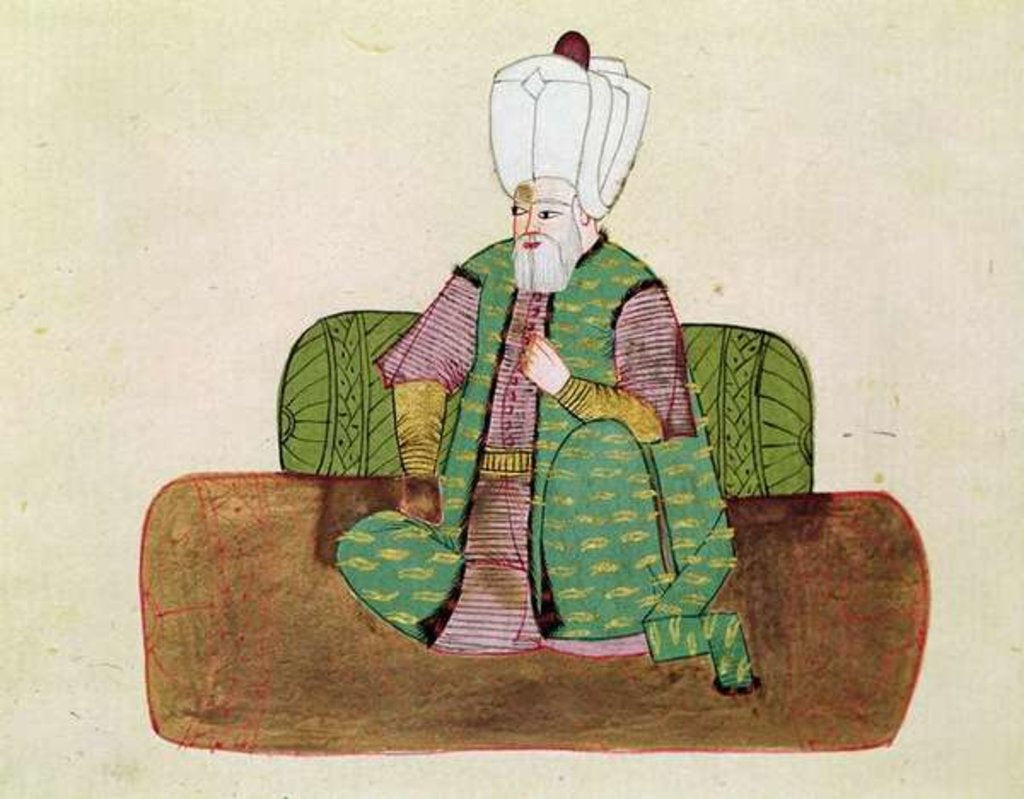 Detail of Ms 1971 Sultan Suleyman I by Islamic School