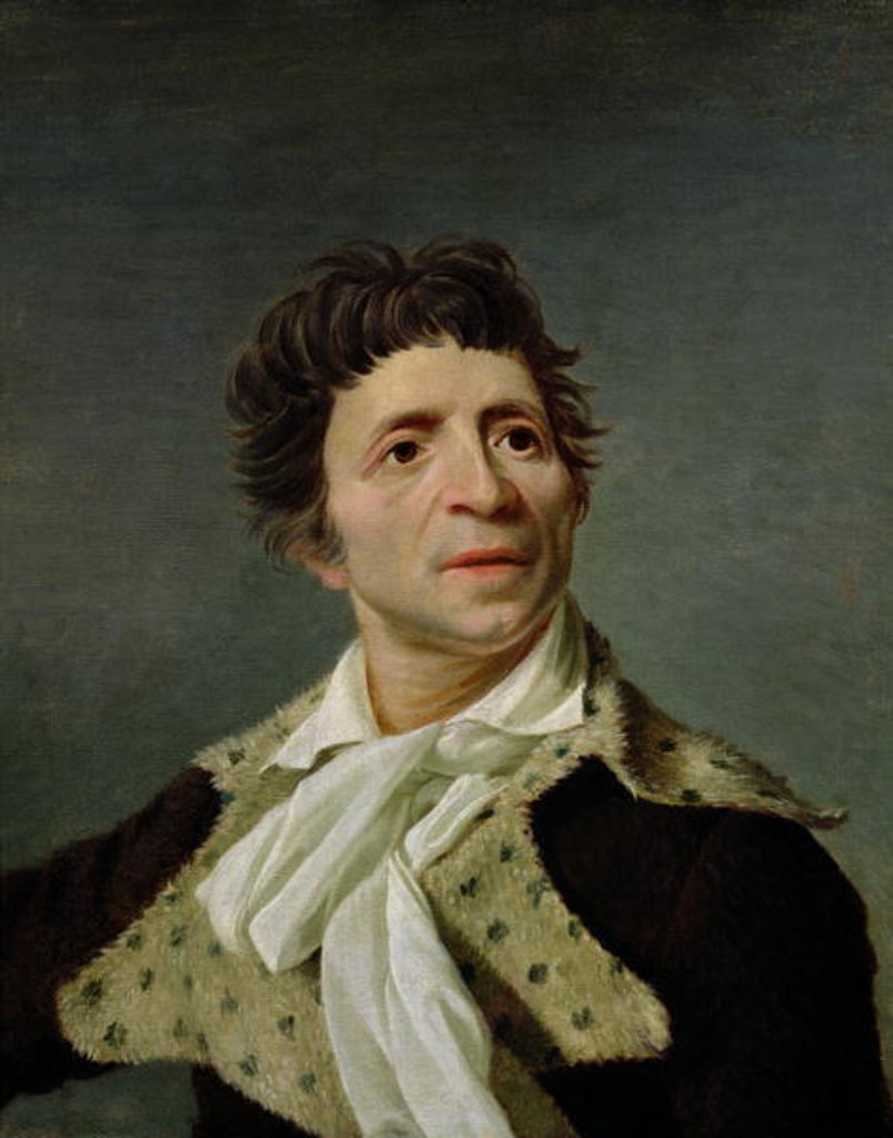Detail of Portrait of Jean-Paul Marat, c.1793 by Joseph Boze