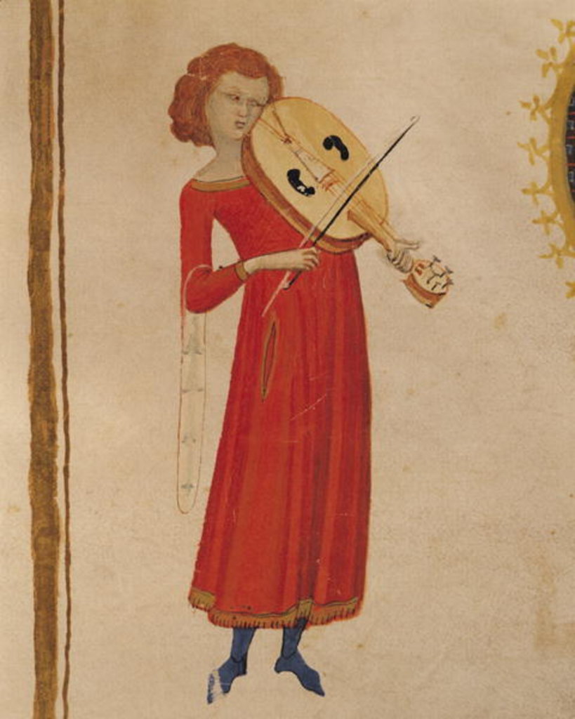 Detail of A Musician by Italian School