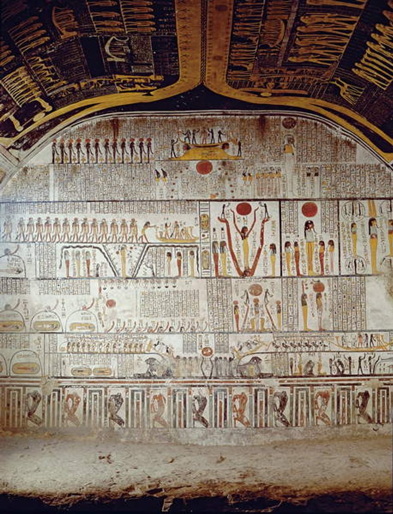 Detail of Detail of the Book of the Earth by Egyptian 20th Dynasty