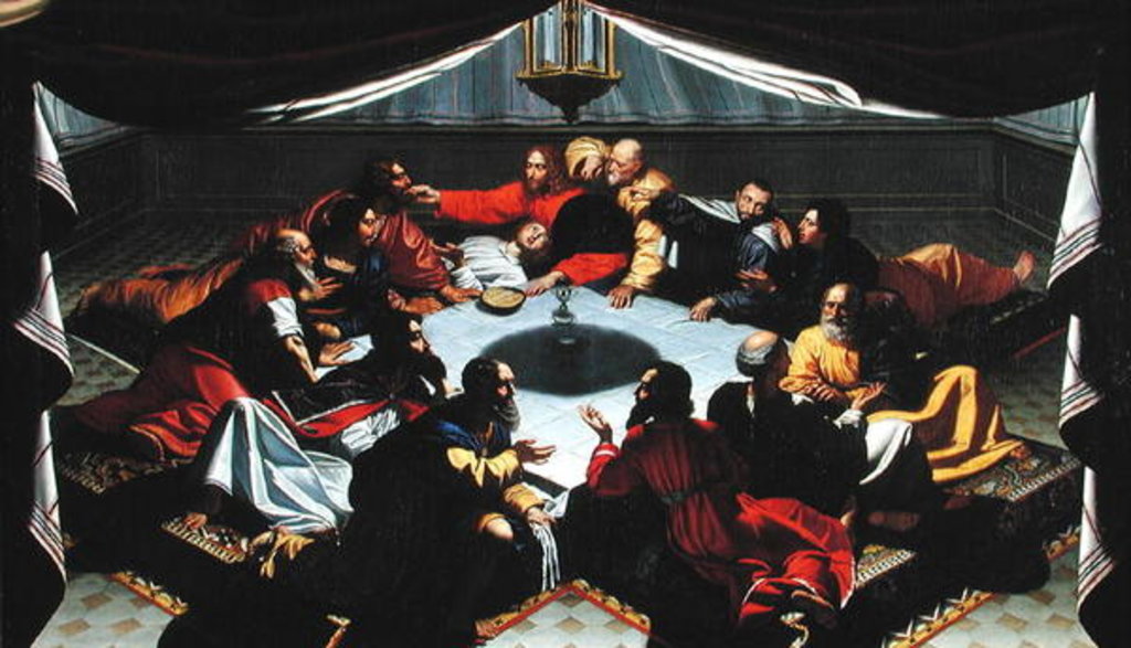 Detail of The Last Supper by French School