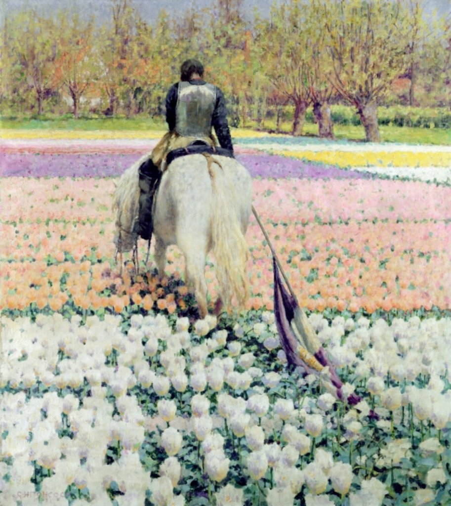 Detail of Vanquished, 1895 by George Hitchcock