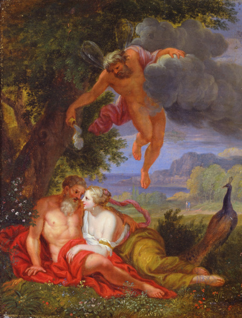 Detail of Hypnos Sending Jupiter and Juno to Sleep by Balthasar Beschey