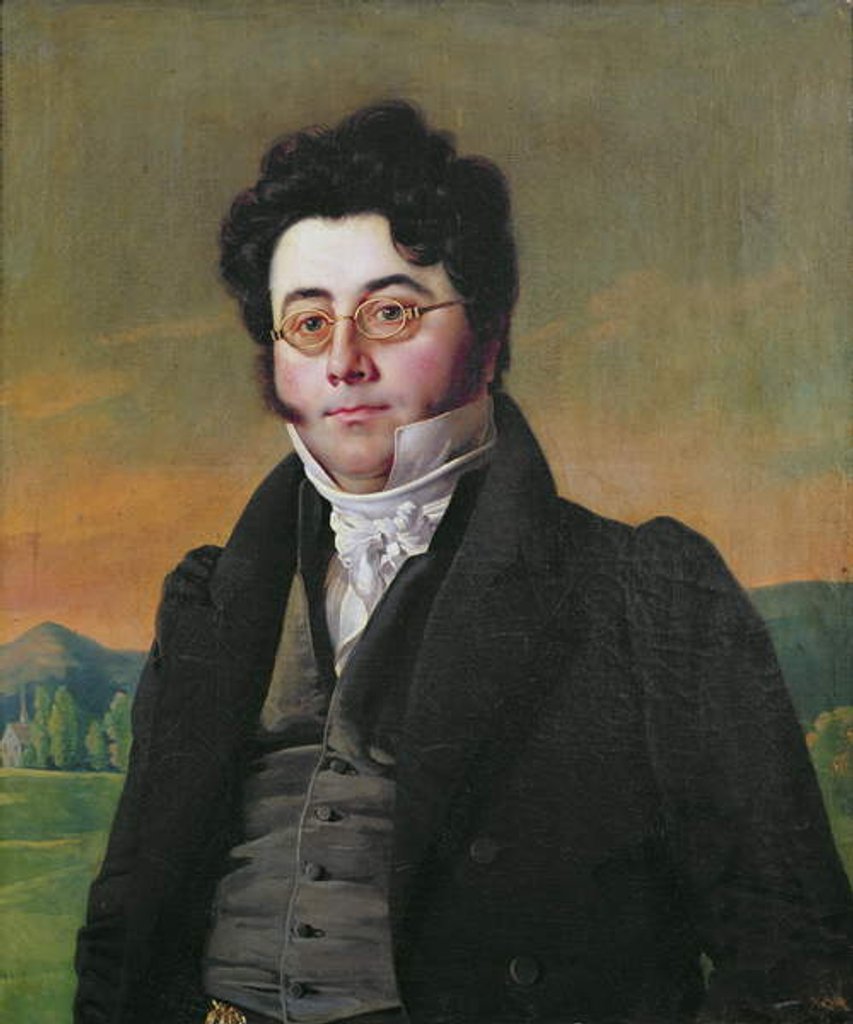Detail of Portrait of Louis Auguste Baudelocque by French School