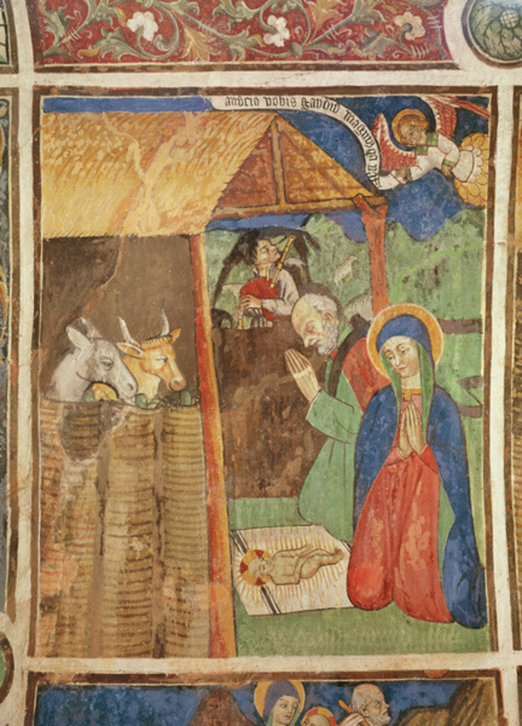 Detail of The Nativity, c.1480 by Giovanni Baleison
