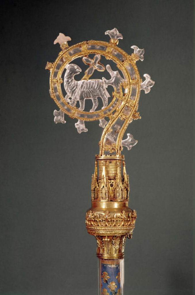 Detail of Crozier of the Abbess of Lys, 13th-15th century by School French
