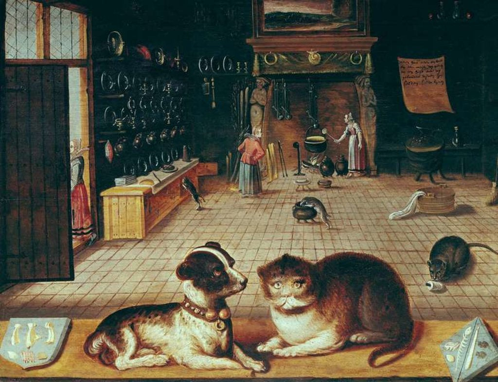 Detail of Proverb by Flemish School