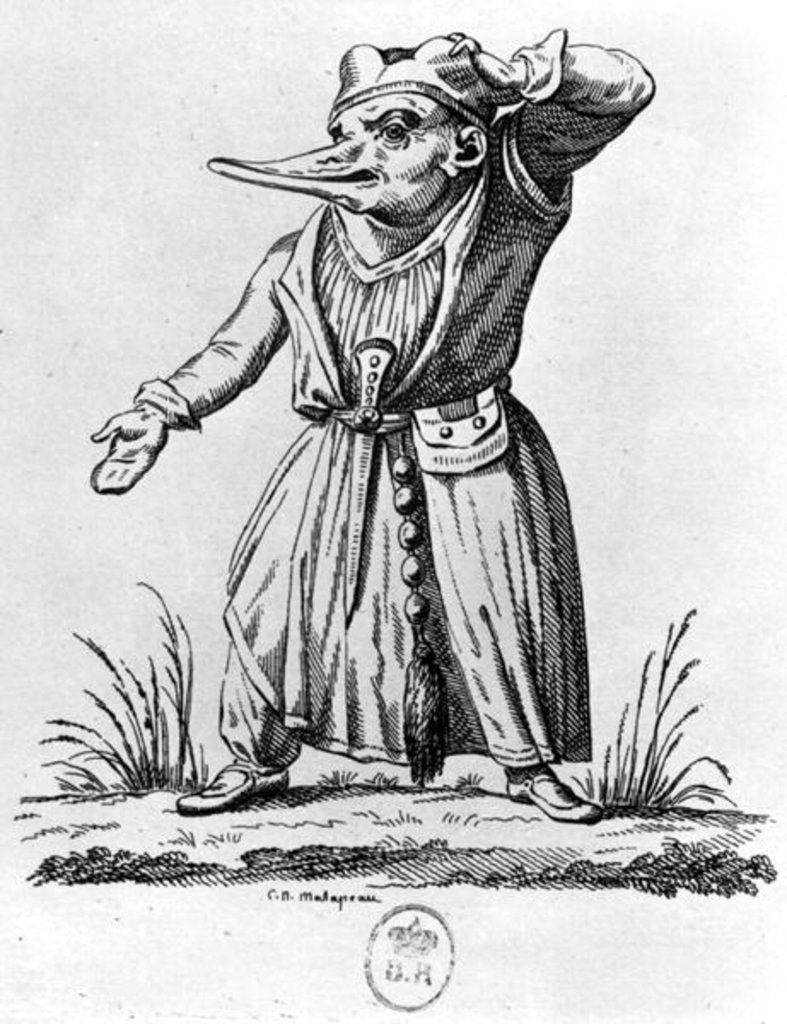 Detail of A Monster by Claude Nicolas Malapeau