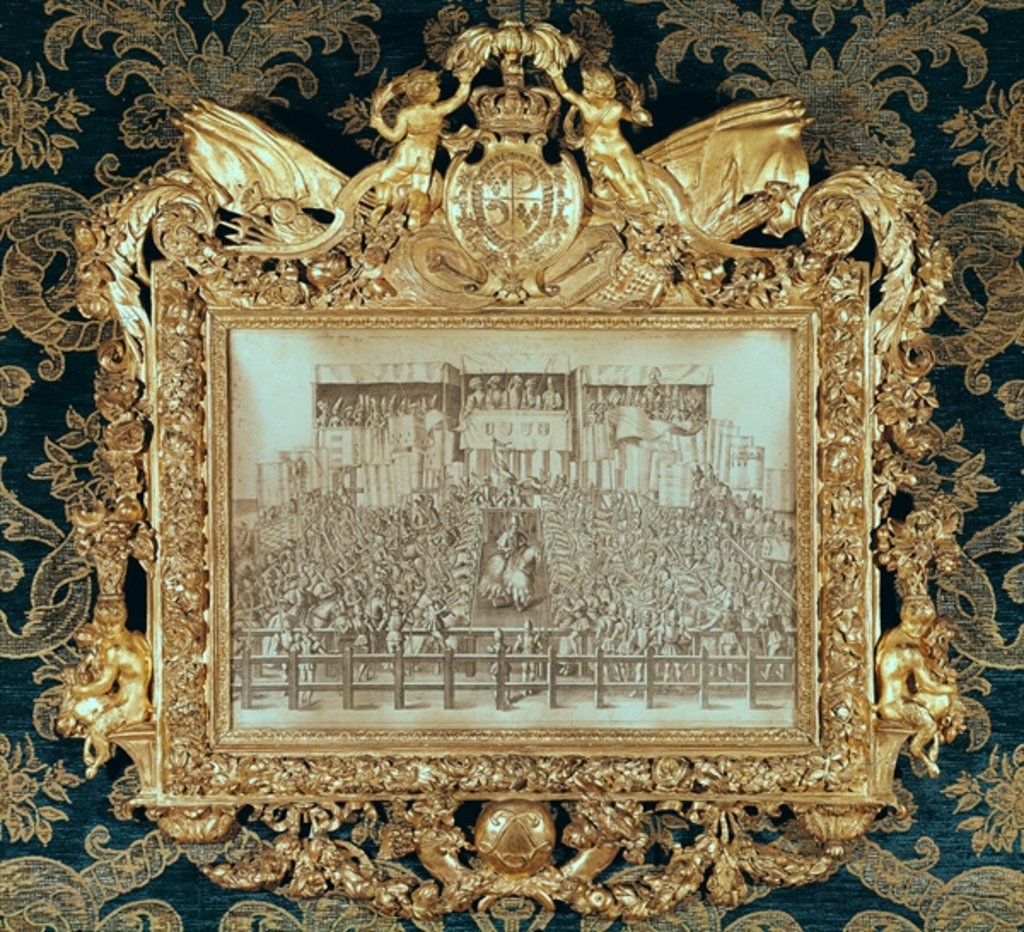 Detail of A Tournament by French School