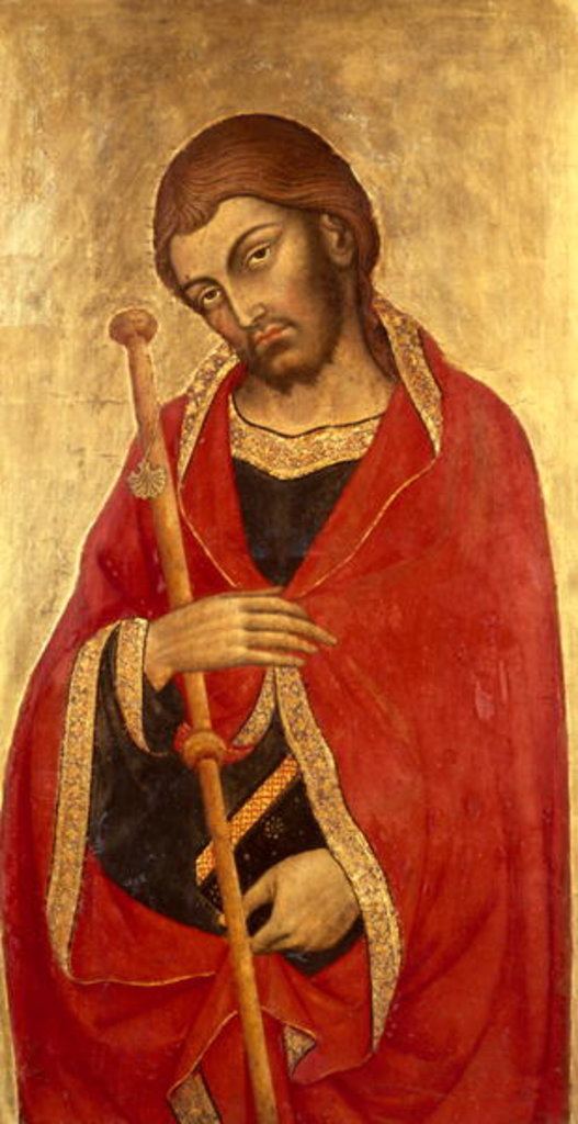 Detail of St. James the Great by Taddeo di Bartolo