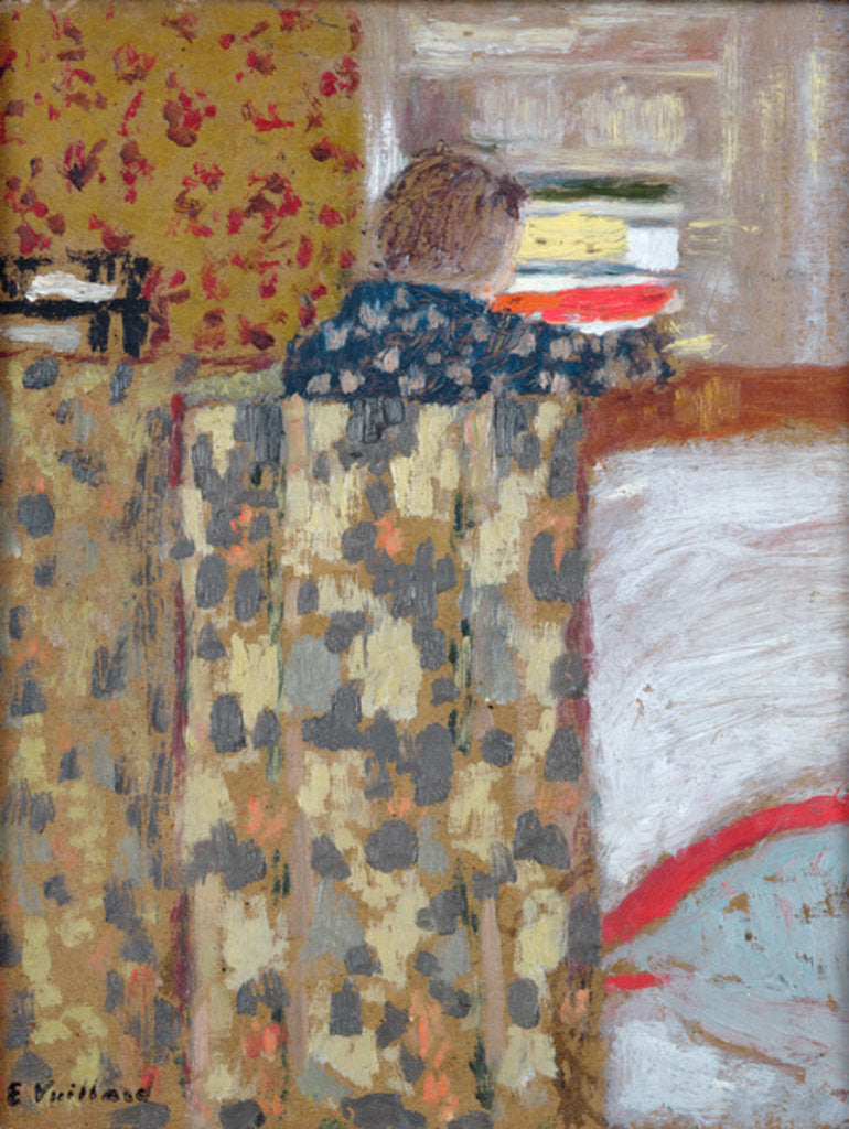 Detail of The Linen Cupboard, c.1893-95 by Edouard Vuillard