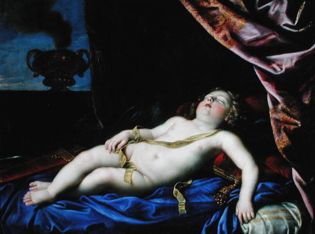 Detail of Portrait of Louis-Alexandre de Bourbon Count of Toulouse, late 17th century by Pierre Mignard