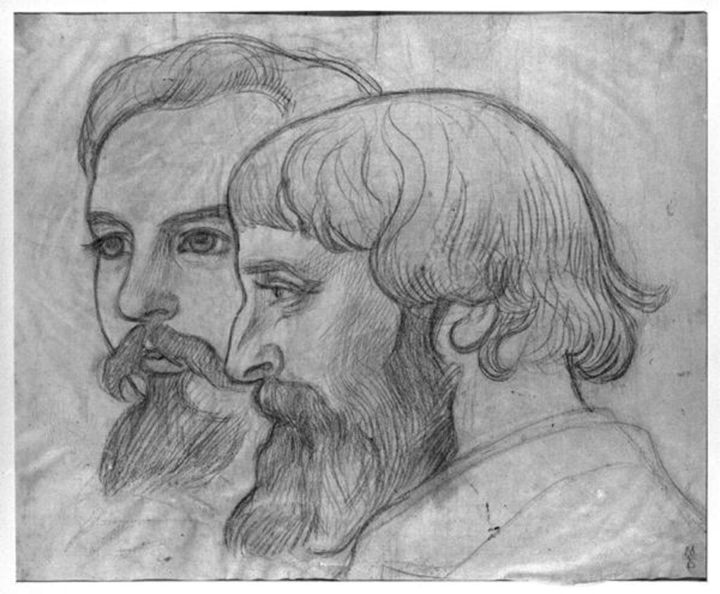 Detail of Paul Serusier and Maurice Denis, study for 'The Hommage to Cezanne', 1899 by Maurice Denis
