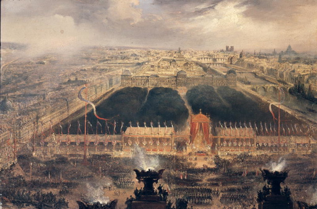 Detail of Proclamation of the Second Republic, 1848 by Jean-Jacques Champin
