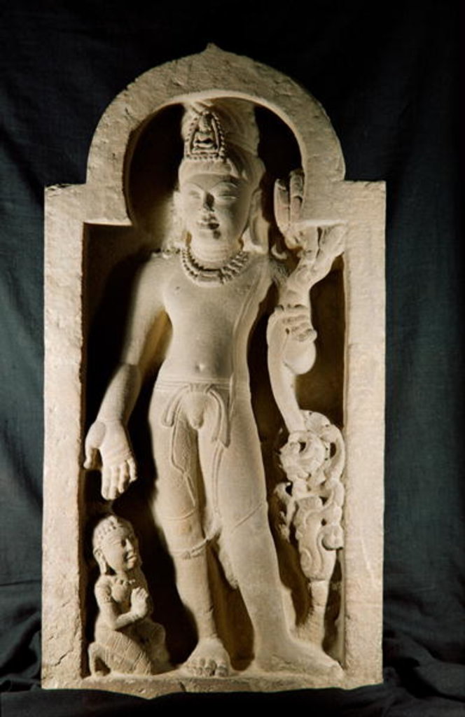 Detail of Bodhisattva Padmapani, Sarnath by Indian School