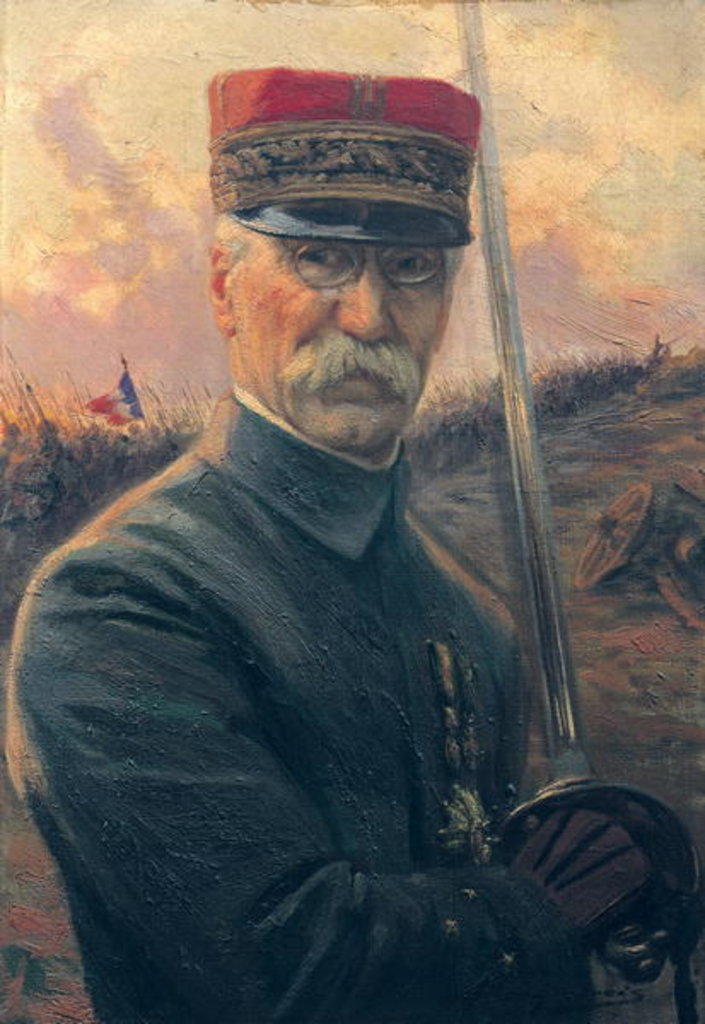 Detail of General Joseph Gallieni by Alex de Andreis