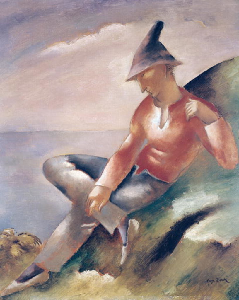 Detail of A Man by Eugene Zak