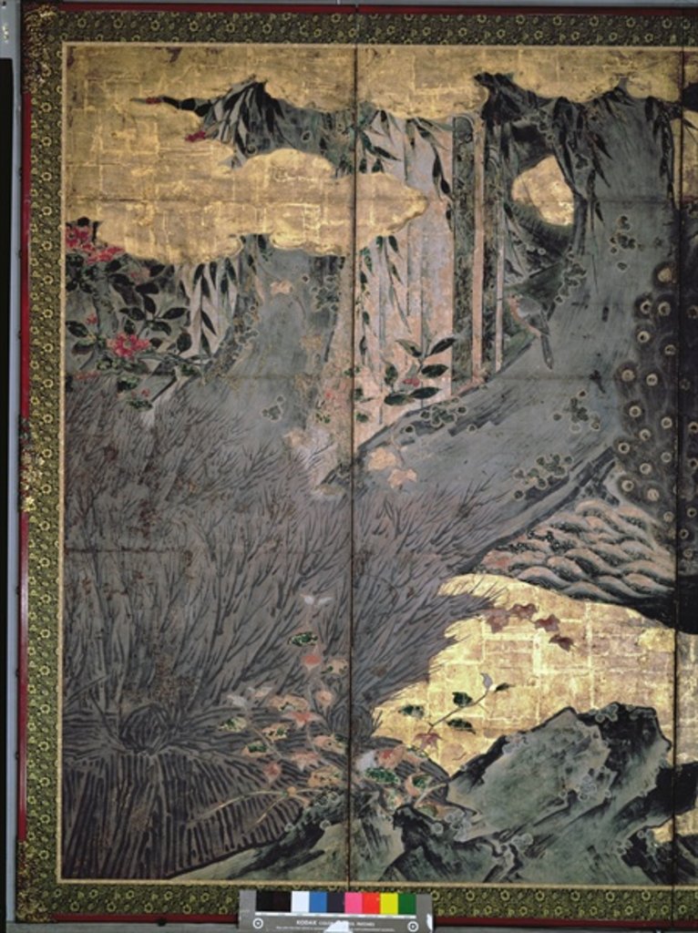 Detail of Birds and Flowers of the Four Seasons by Kano Soshu