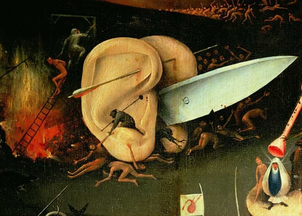 Detail of The Garden of Earthly Delights, 1490-1500 by Hieronymus Bosch
