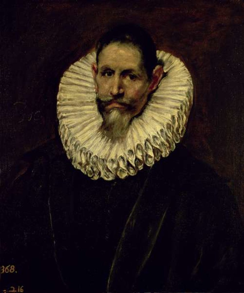 Detail of Portrait of Jeronimo de Cevallos, c.1610 by El Greco