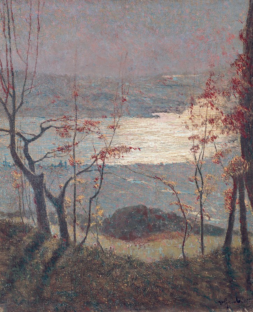 Detail of Morning, 1897 by Vittore Grubicy de Dragon