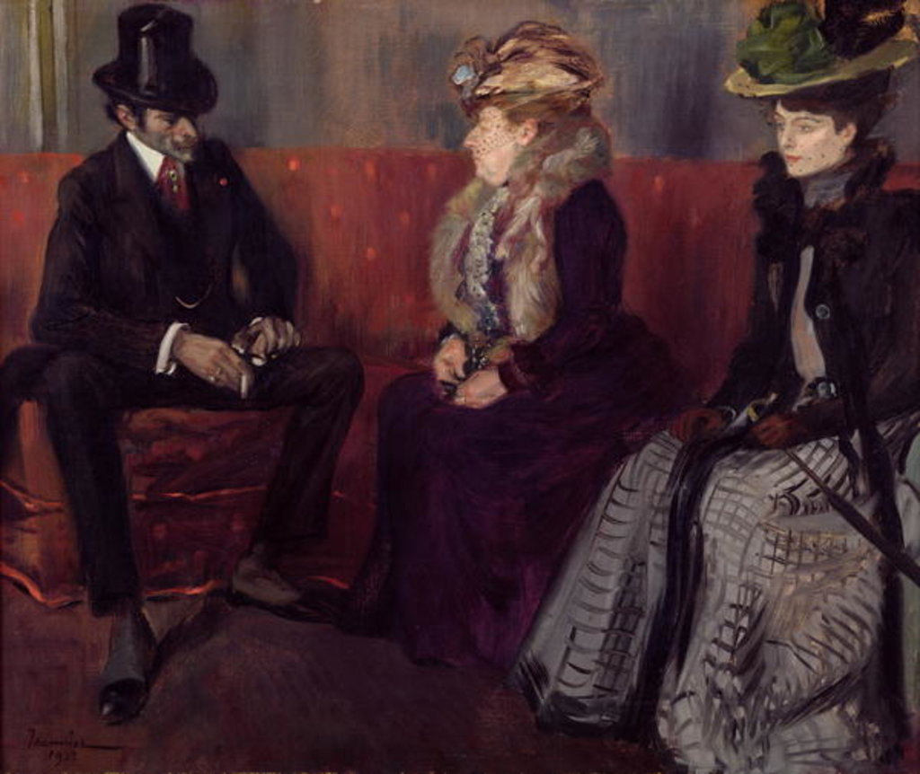 Detail of The Introduction, 1902 by Pierre Georges Jeanniot