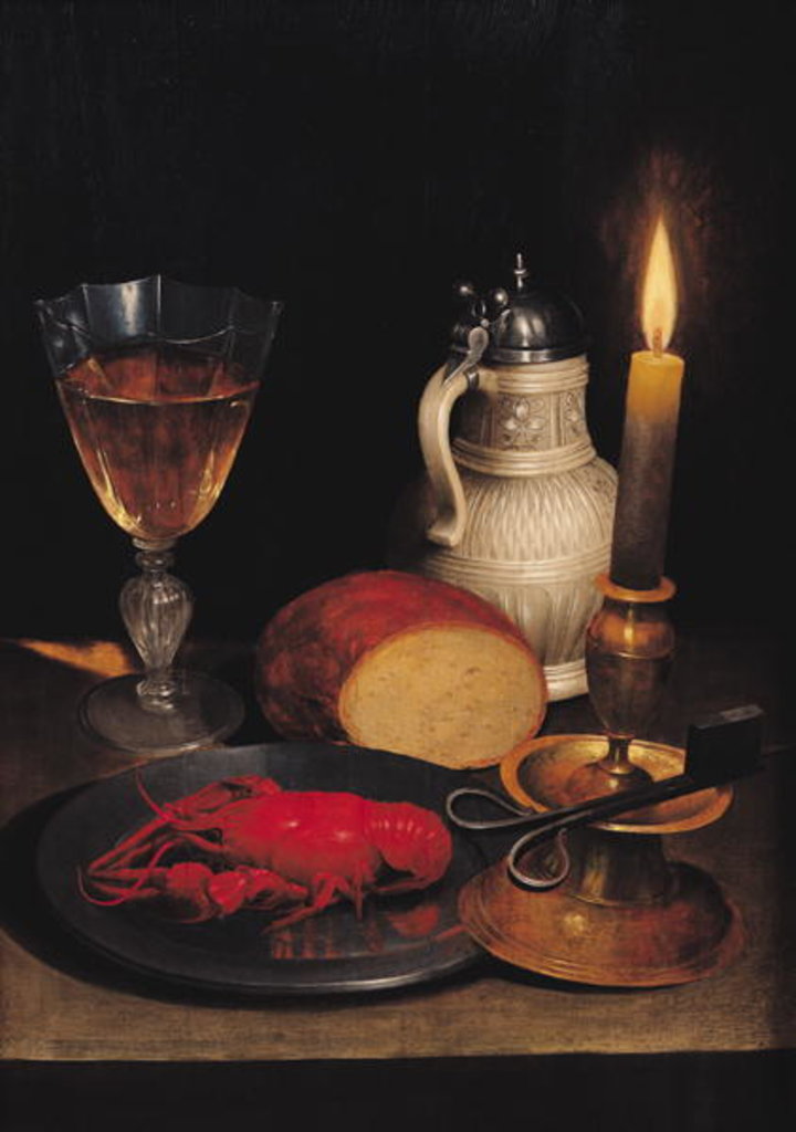 Detail of Still Life, c.1630-35 by Gotthardt von Wedig