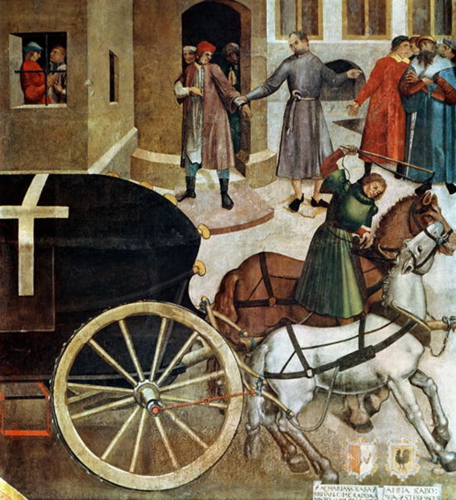 Detail of The Hearse by Czech School