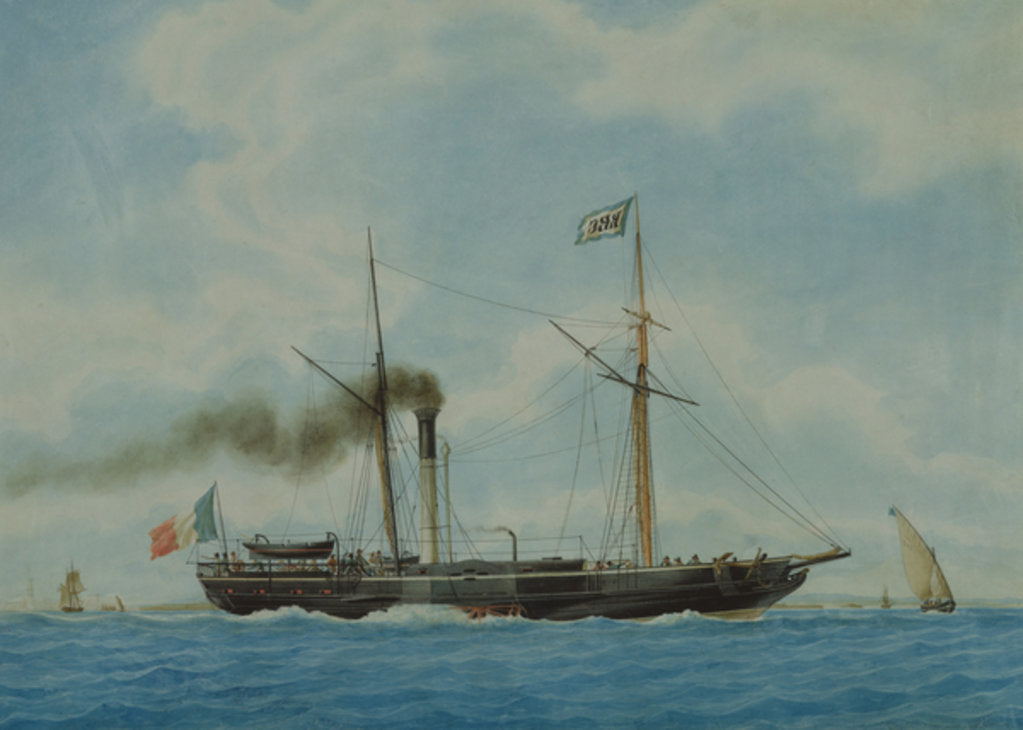 Detail of Ocean, the Ship of Captain Combes the Elder by Antoine Roux