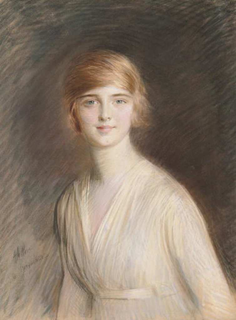 Detail of Portrait of Jacqueline by Paul Cesar Helleu