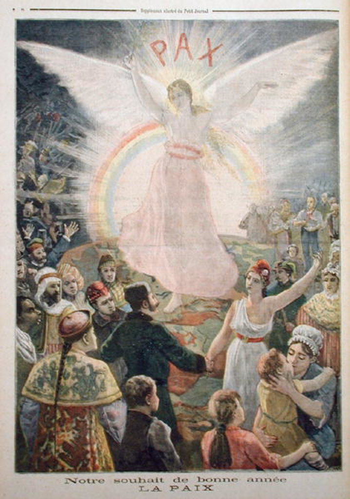 Detail of Our Hope for the New Year: Peace by French School