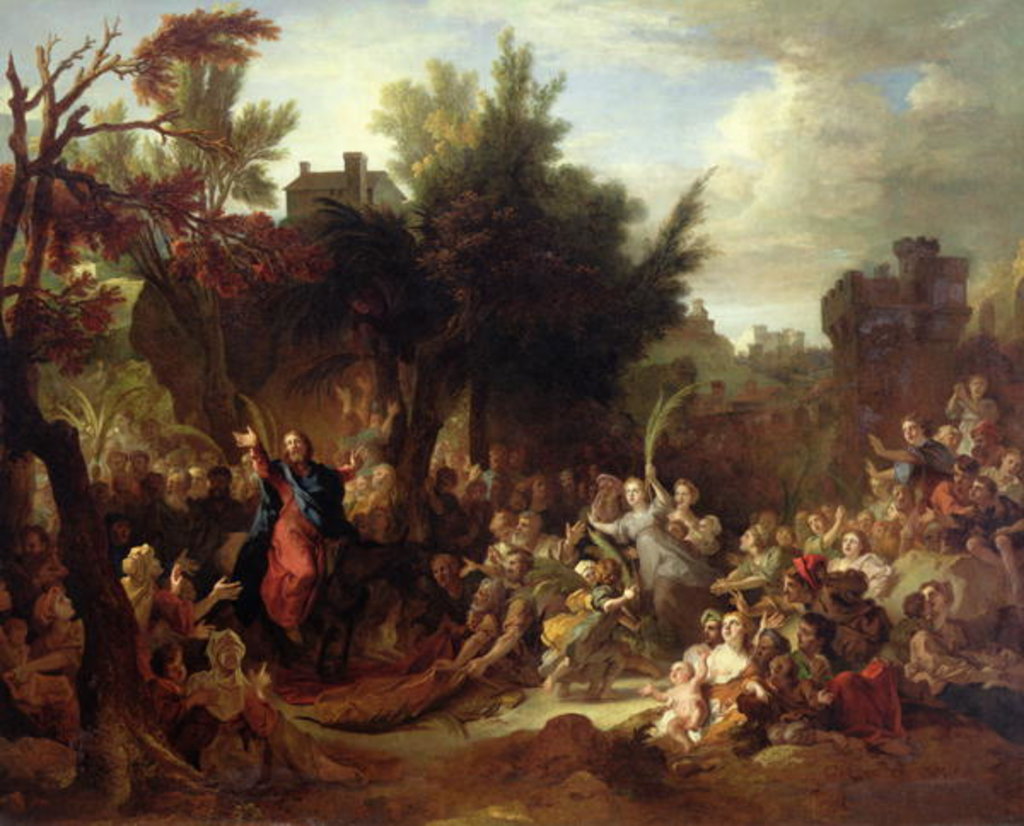 Detail of The Entry of Christ into Jerusalem, c.1720 by Nicolas de Largilliere