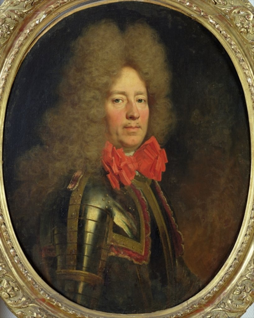 Detail of Pierre de Montesquiou Count of Artagnan, Governor of Arras, c.1693 by Nicolas de Largilliere