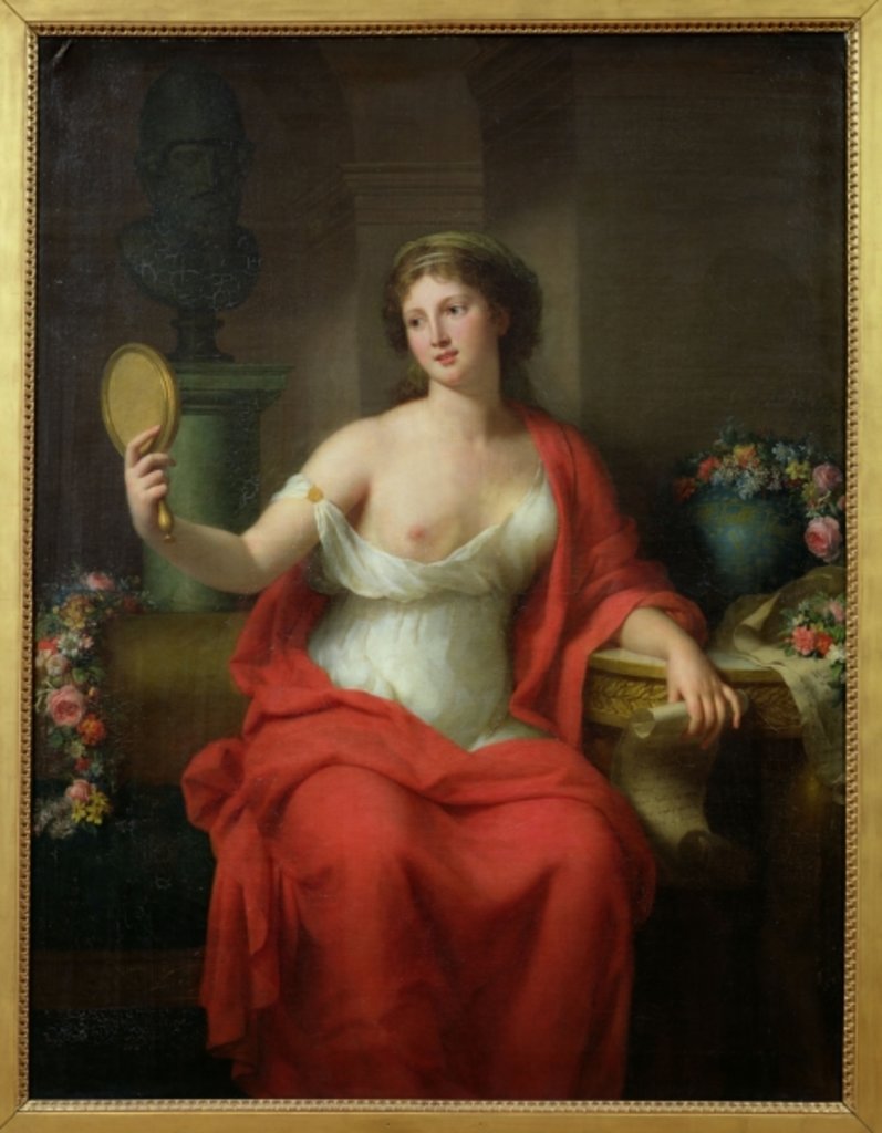 Detail of Aspasia, 1794 by Marie Genevieve Bouliard