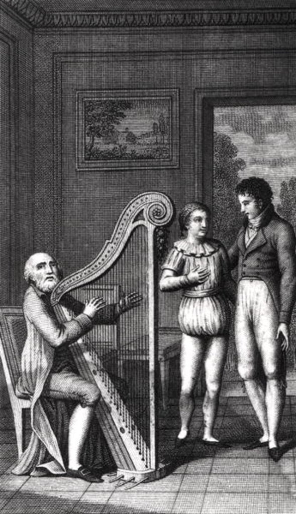 Detail of Illustration from 'Wilhelm Meister's Apprenticeship' by Johann Wolfgang Goethe 1802 by German School