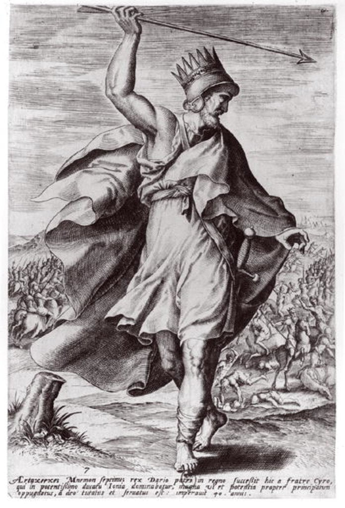 Detail of Artaxerxes II King of Persia by French School